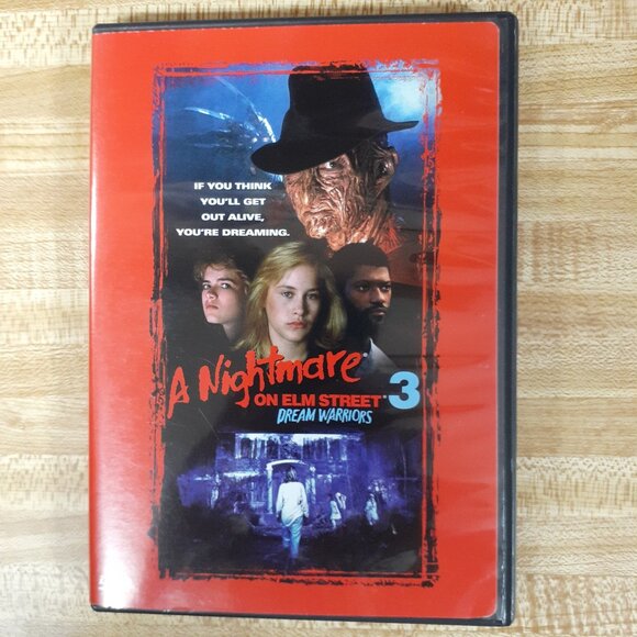 A NIGHTMARE ON ELM STREET 3: DREAM WARRIORS (DVD, 1987) HORROR, ROBERT ENGLUND - Picture 1 of 4